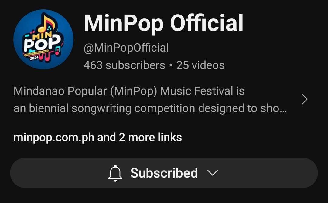 Minpop Playlist is now on Youtube